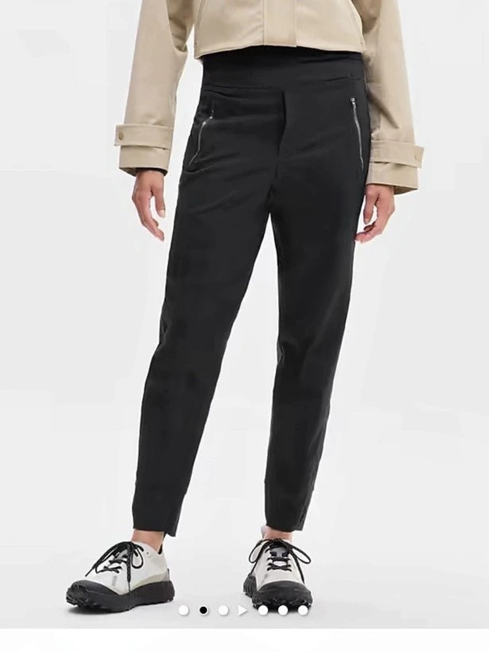 Athleta Brooklyn Heights High Rise Jogger Black Size 6/P